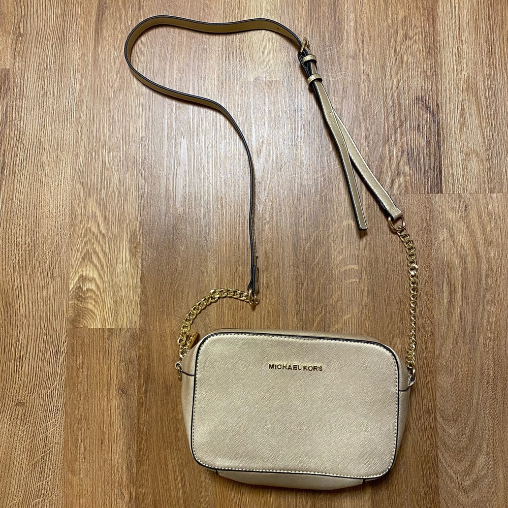 Michael Kors Gold Purse Chain Strap So Pretty!